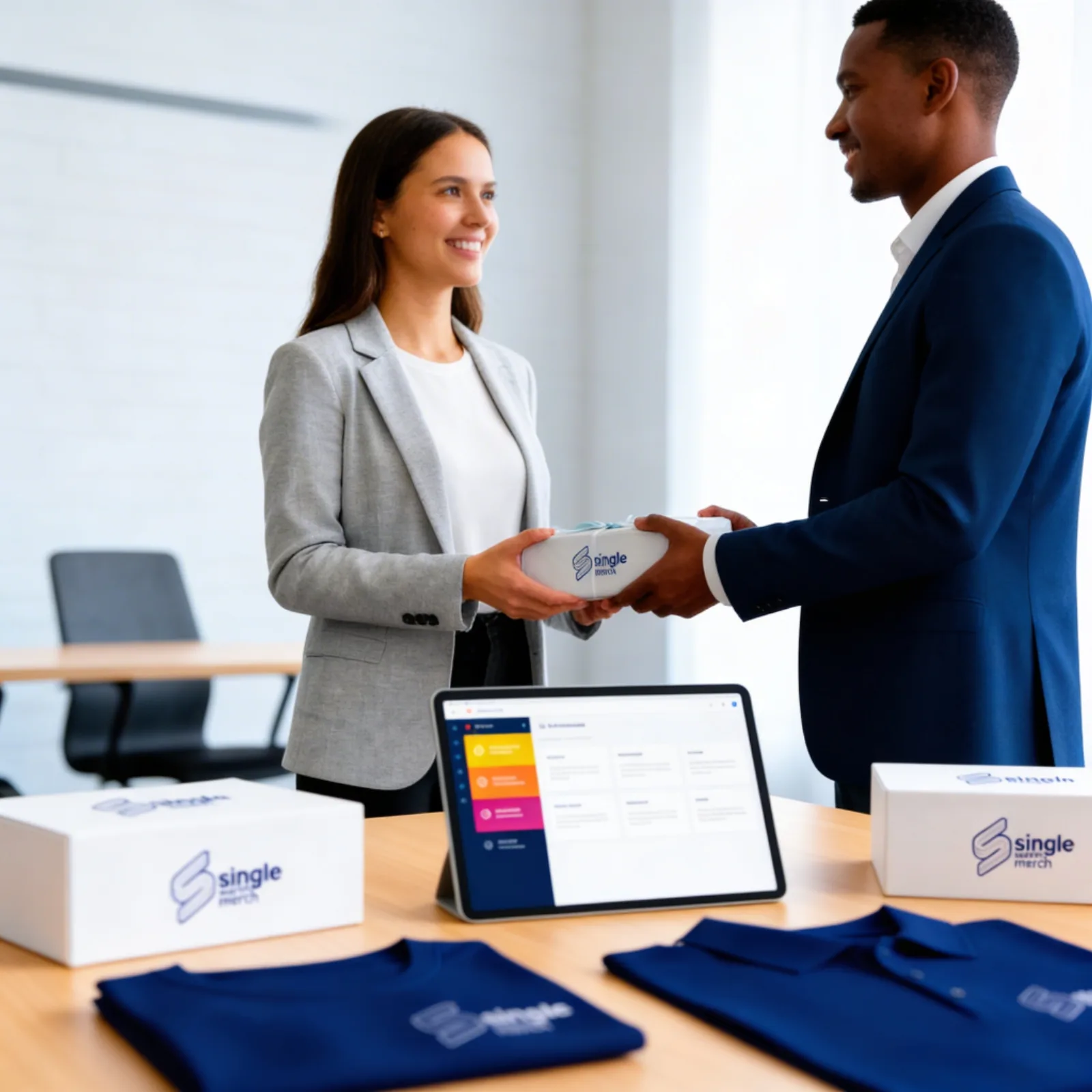 Single Serve Merch gifting and recognition workflow