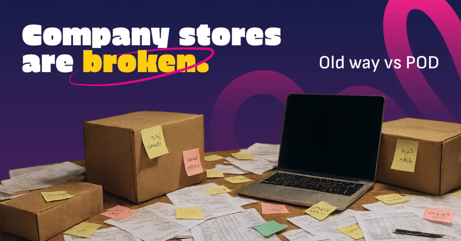 Why Print on Demand with Single Serve Merch is Changing Company Stores Forever
